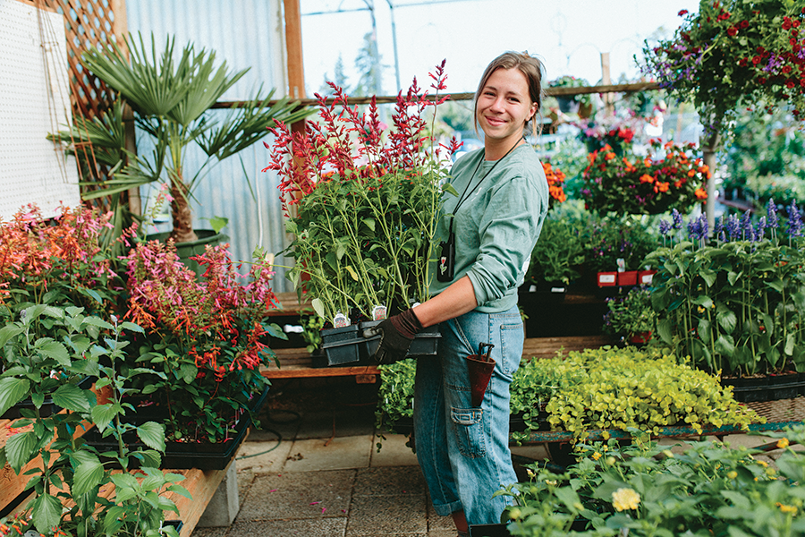 Dennis' 7 Dees sells indoor and outdoor plants, home décor and gifts at its garden center.