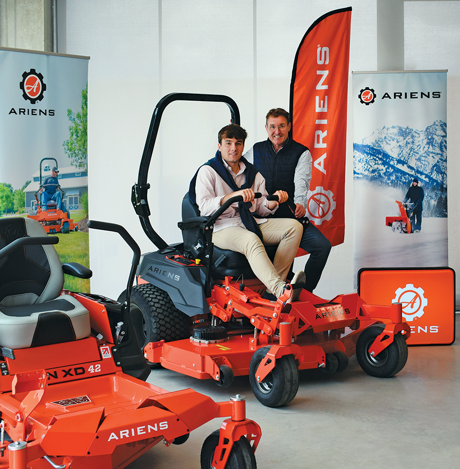 CEO of Yaros, Eduard Rodriguez, with his son and co-worker, Gerard Rodriguez Grau.