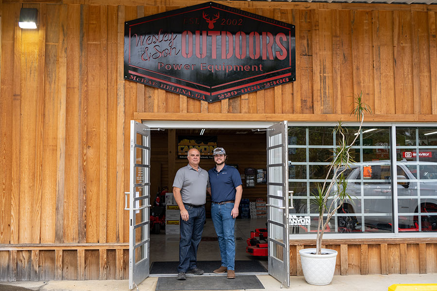 Wesley & Son Outdoors in McRae-Helena, Georgia.